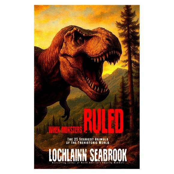 'When Monsters Ruled:The 25 Scariest Animals of the Prehistoric World' Hardcover - Picture 1 of 1